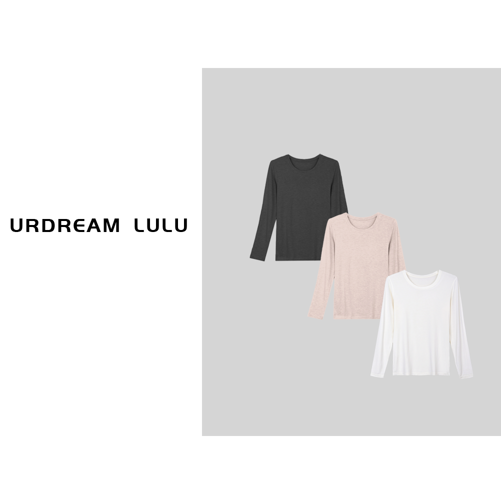 [居然美] （女）秋高弹圆领轻暖肌底衣亲肤透气打底衫抗静电-PA6610