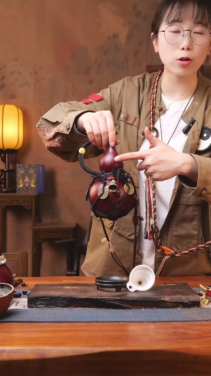 【闪购商品】156号精品大漆葫芦防腐防渗装水茶酒