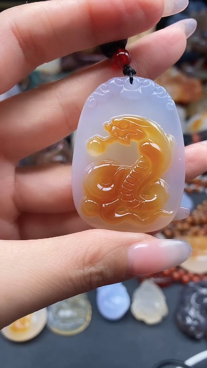 【闪购商品】玛瑙/玉髓颈饰未镶嵌dd