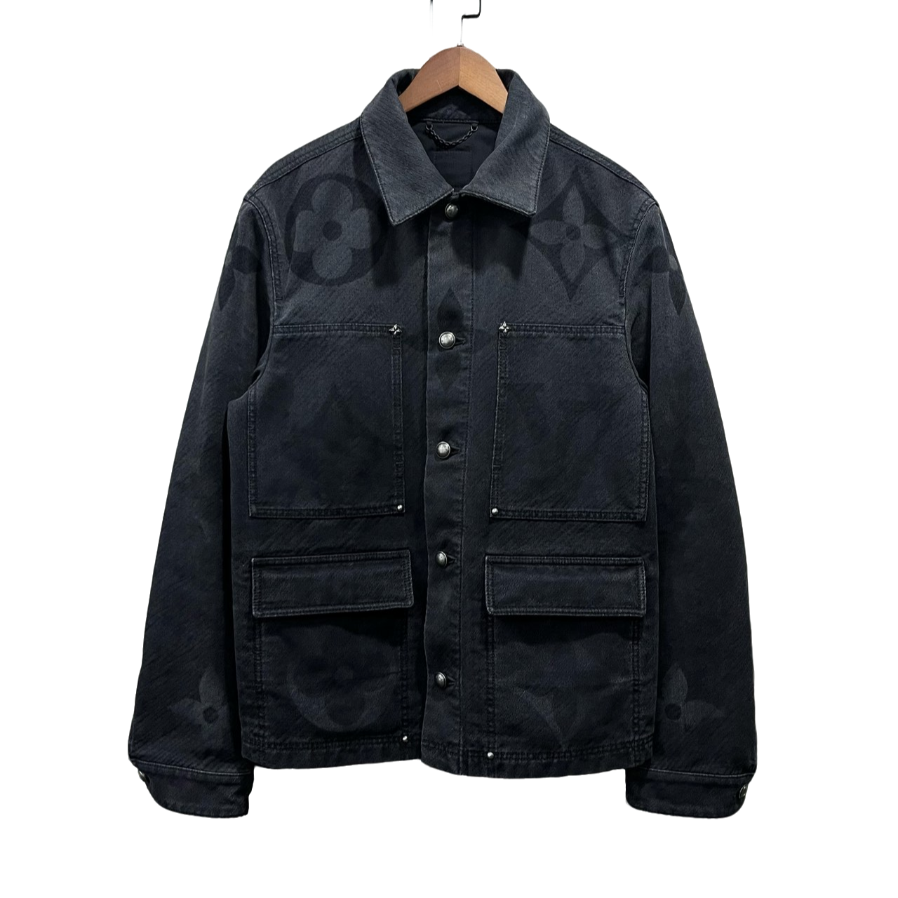 全新未使用 LouisVuitton/路易威登 LV ss25 新款暗纹大三花 48码