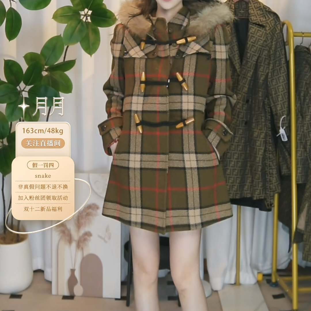 95新 BURBERRY/博柏利 博柏利大衣fy1504