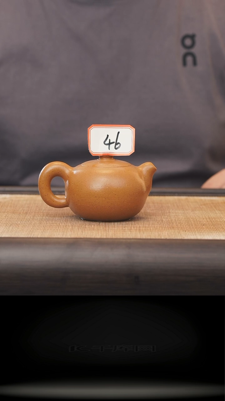 茶壶紫砂46号全手工制作紫砂壶