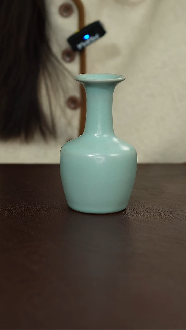 摆件陶原矿原釉汝宋汝瓷