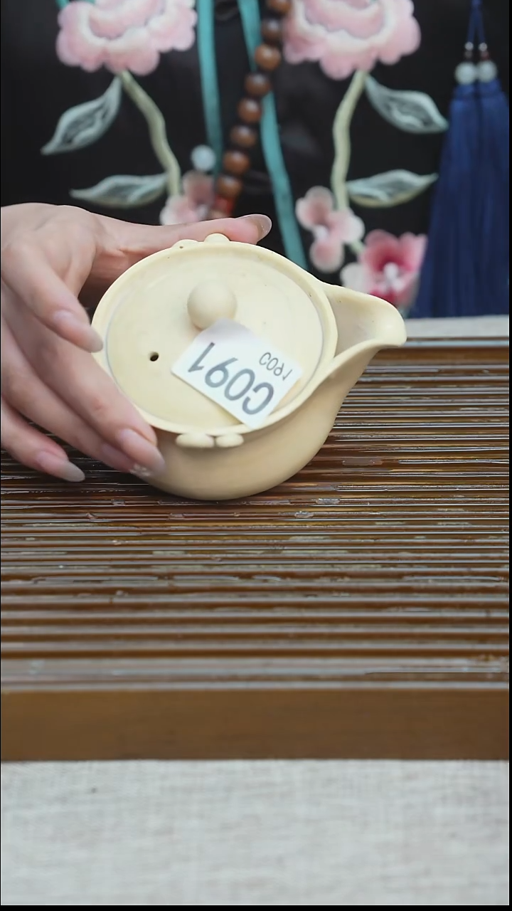 纯手工粗陶茶具每一只不一样