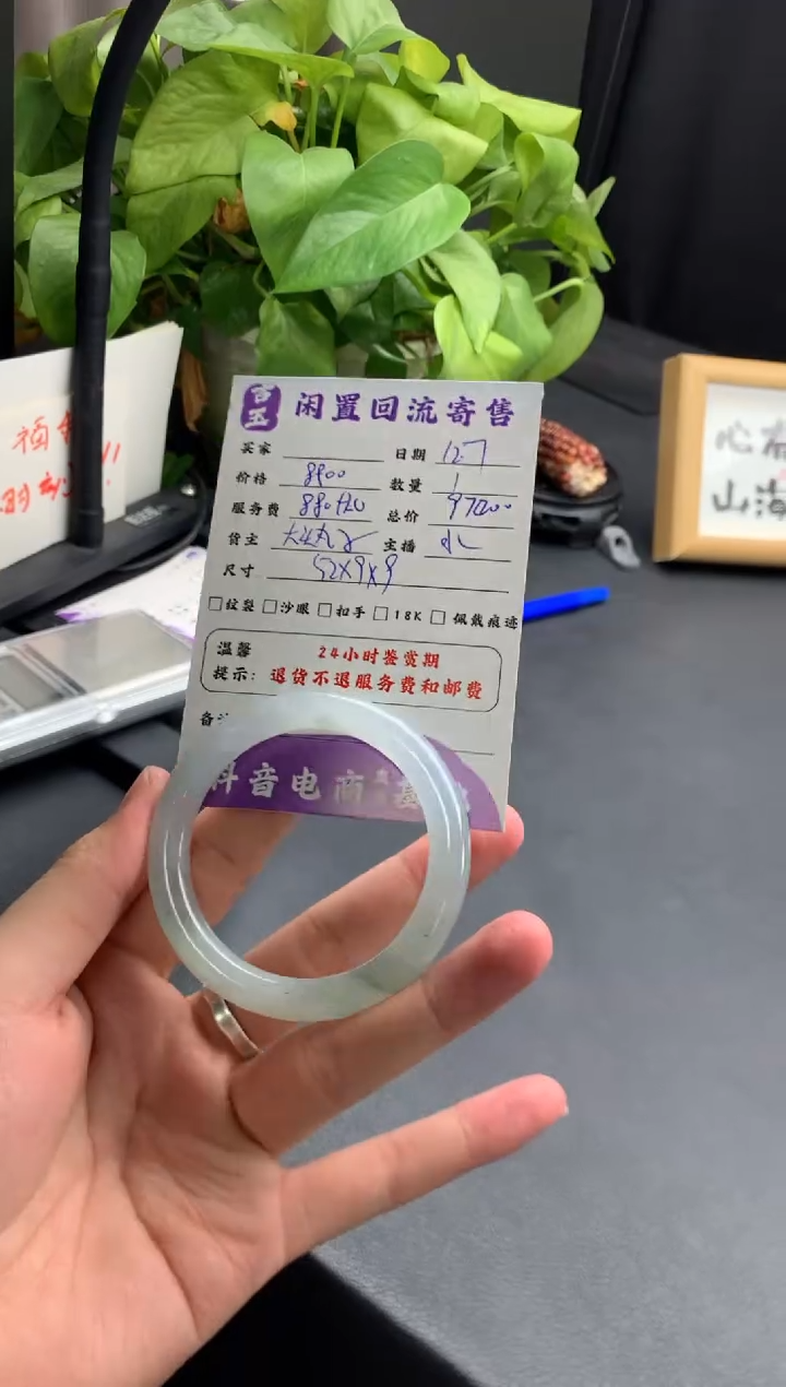 未镶嵌手镯翡翠手镯