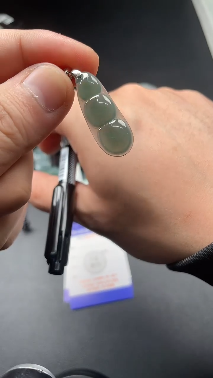 翡翠未镶嵌颈饰 天然翡翠 一物一图