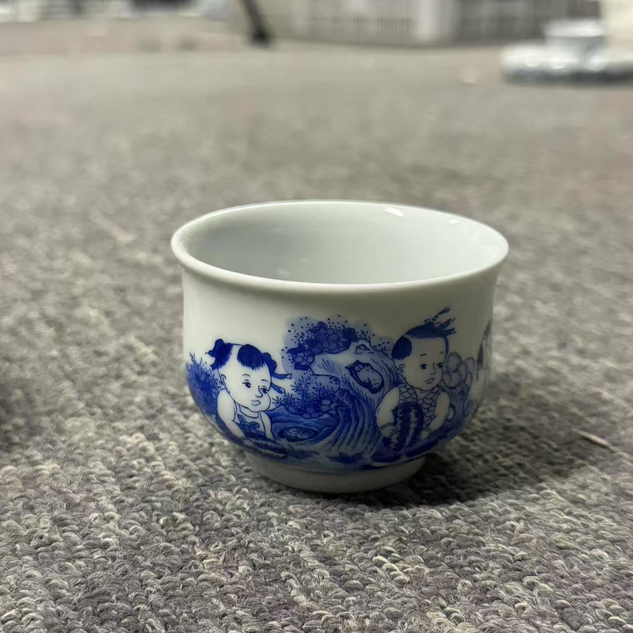 微瑕西瓜童子炉式杯