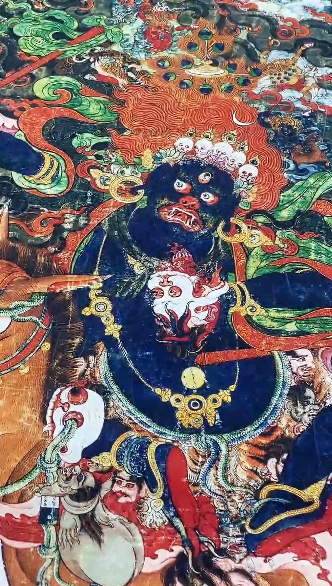 卷轴画精品挂饰 唐卡tk16302