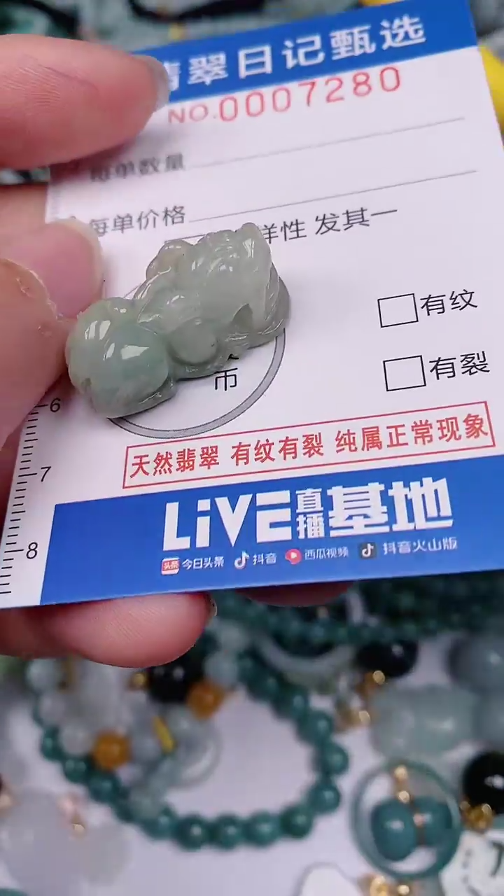 【闪购商品】翡翠颈饰未镶嵌00007280