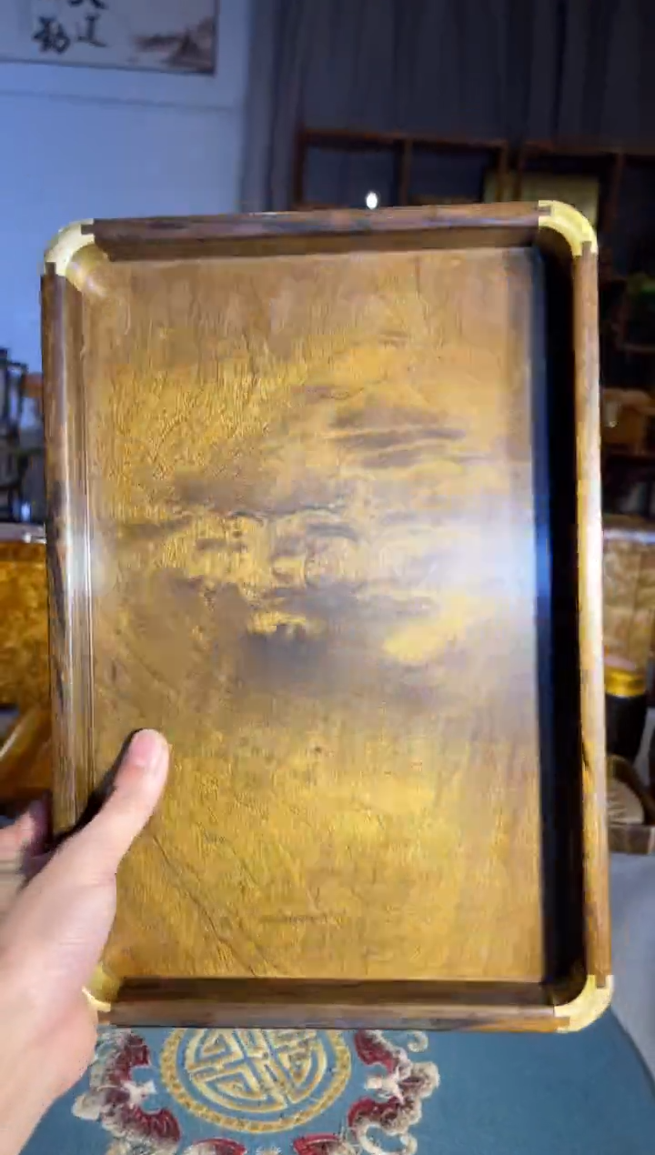 乌木类成套家具乌木茶盘 19