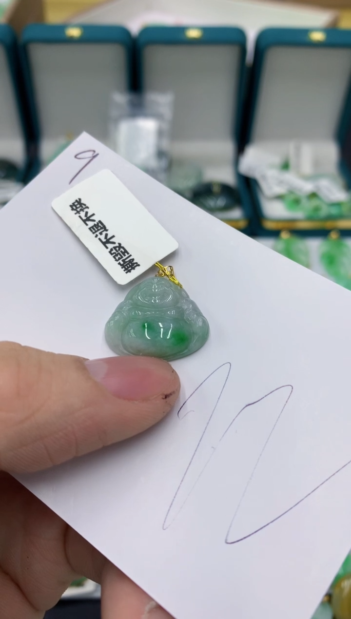 【闪购商品】翡翠颈饰18K金镶嵌11111111