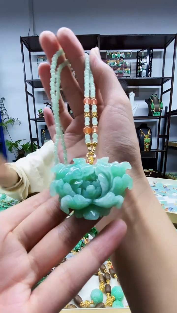 颈饰未镶嵌翡翠翡翠吊坠