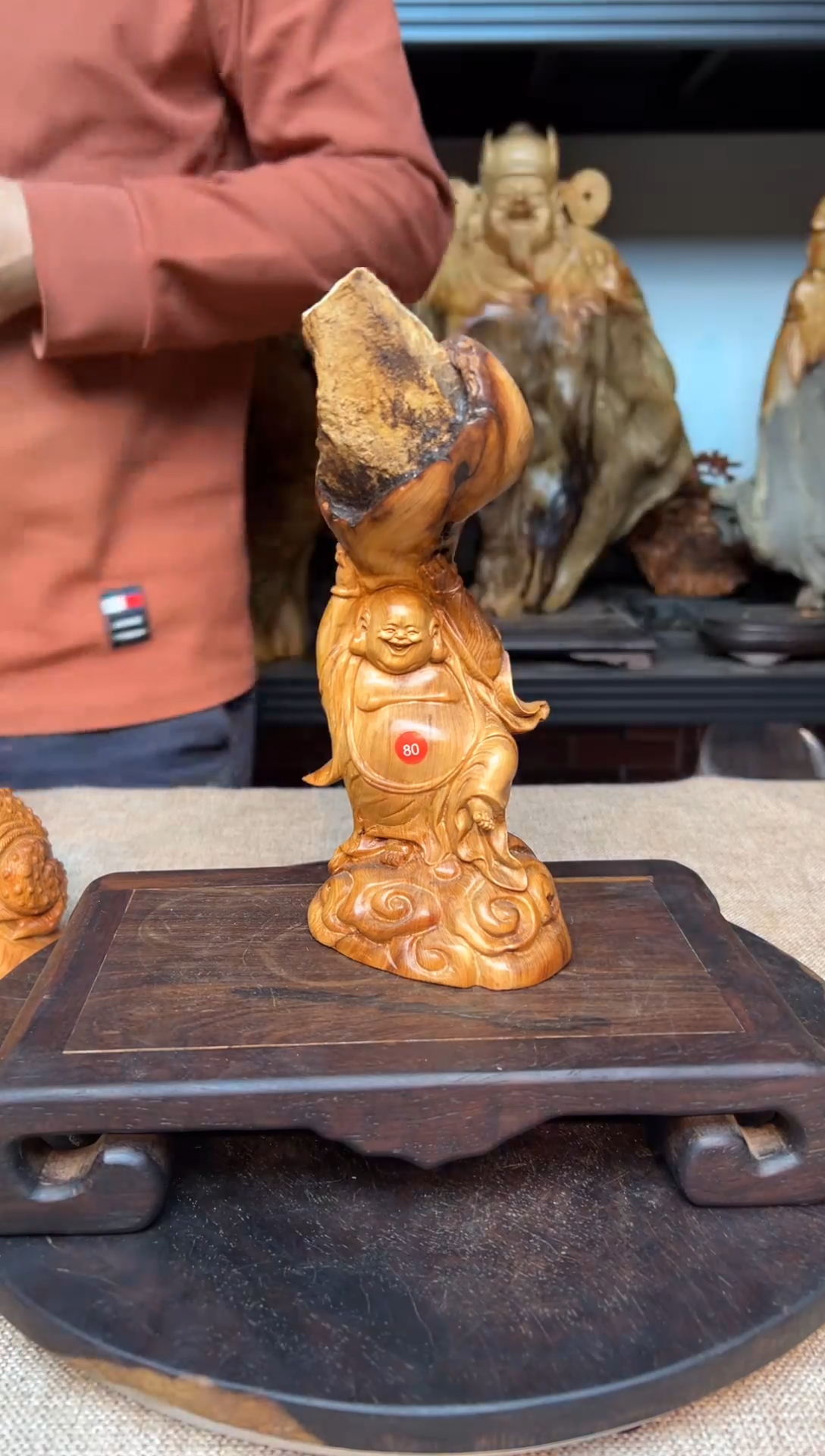 柏木（崖柏）崖柏雕刻件