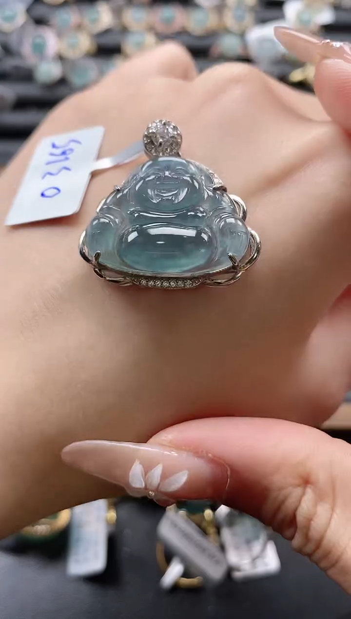 【闪购商品】翡翠戒指银S925镶嵌51151