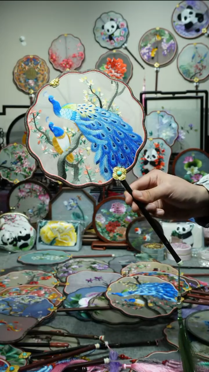 刺绣纯手工苏绣艺术品