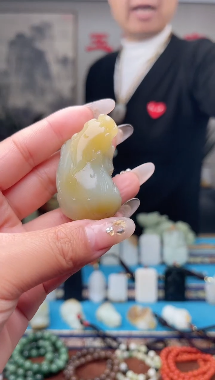 【闪购商品】和田玉挂件未镶嵌1