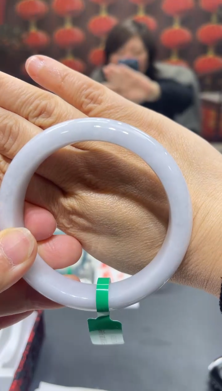 翡翠未镶嵌手镯00008983