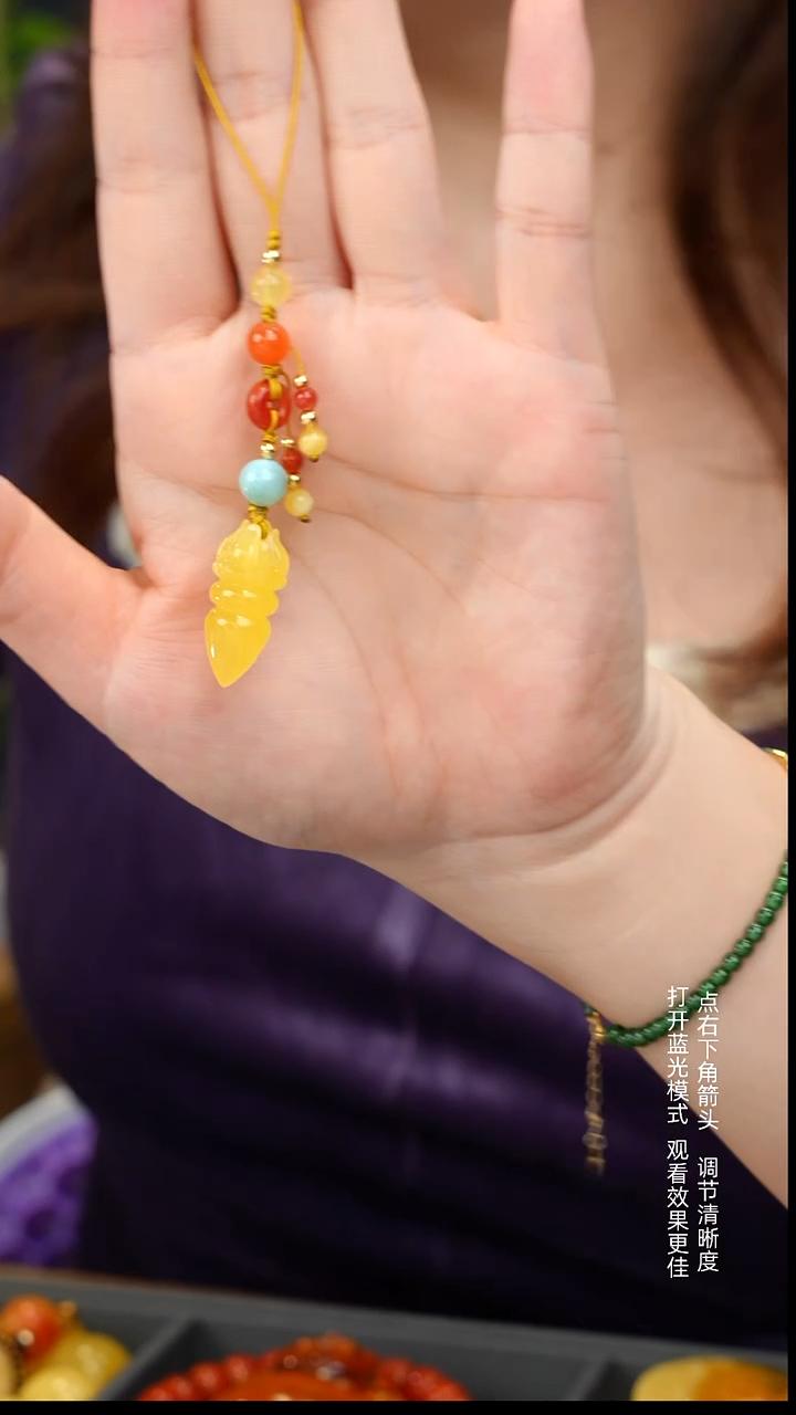 蜜蜡颈饰未镶嵌1111111