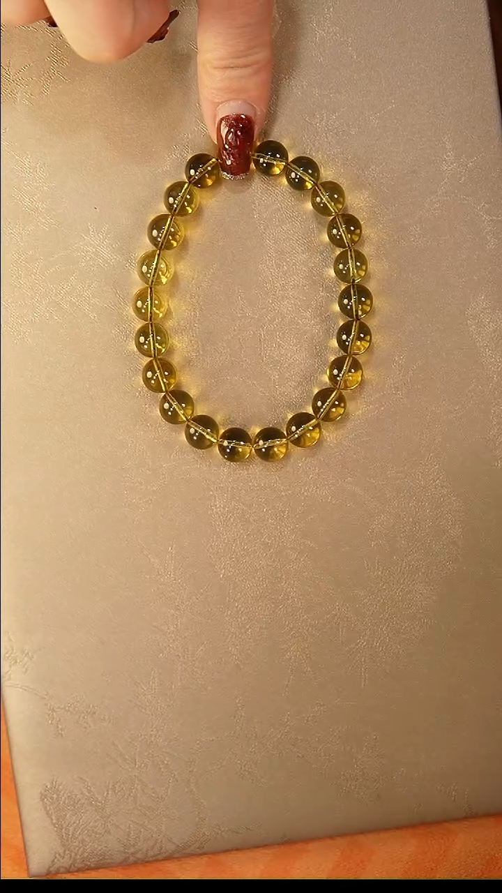 【闪购商品】蓝珀手链未镶嵌手串