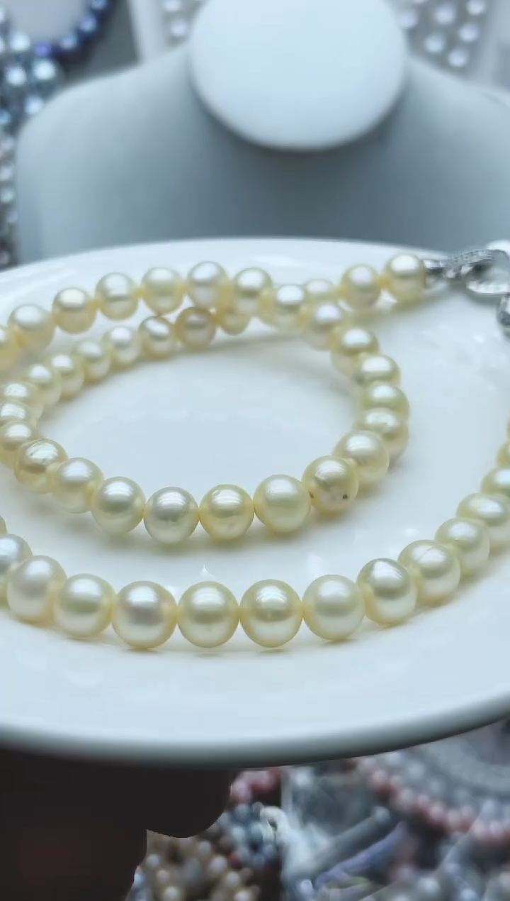 【闪购商品】淡水珍珠颈饰钛钢1