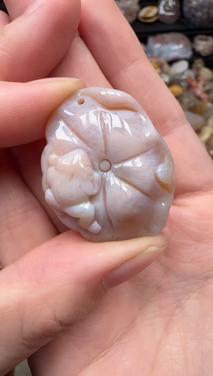 颈饰未镶嵌硅化珊瑚（珊瑚玉）270