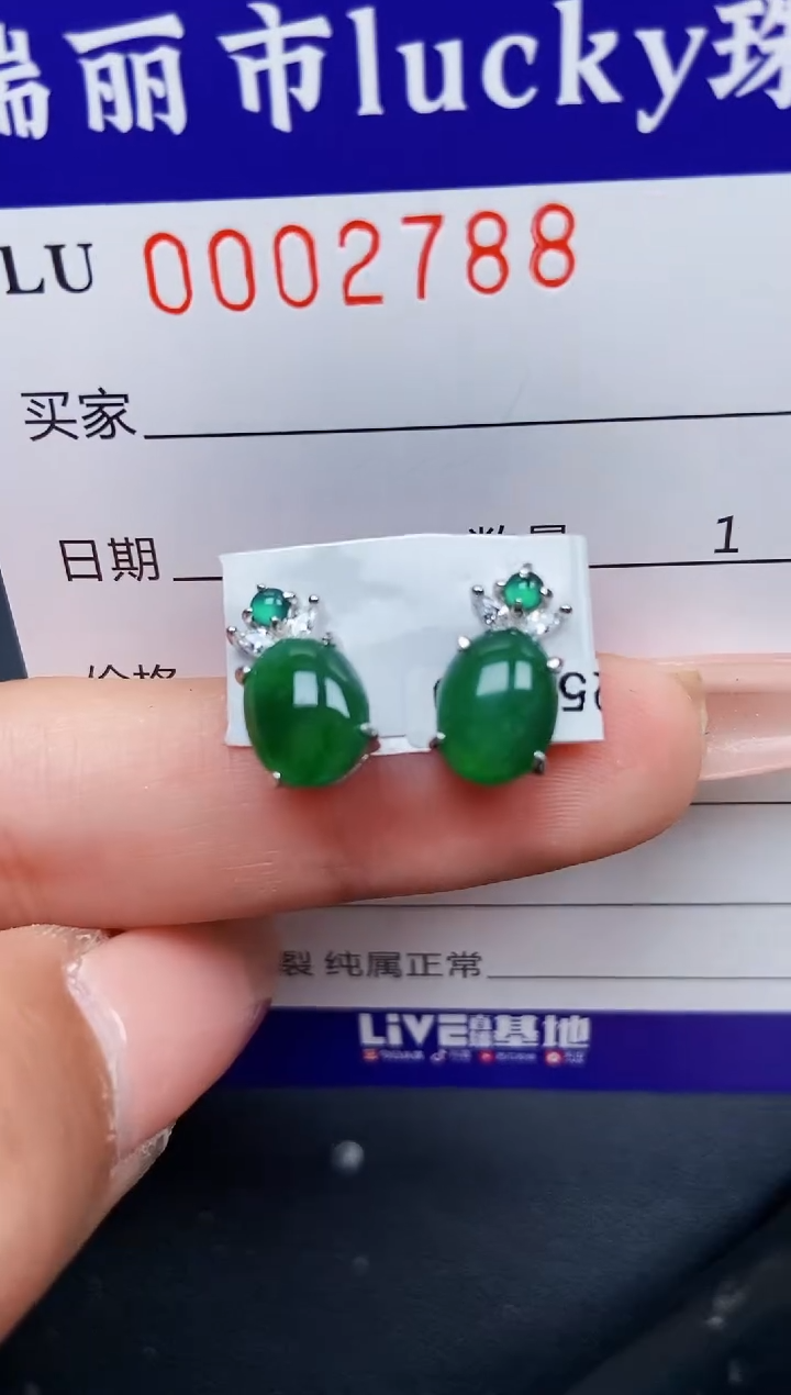 【闪购商品】翡翠颈饰银S925镶嵌2788