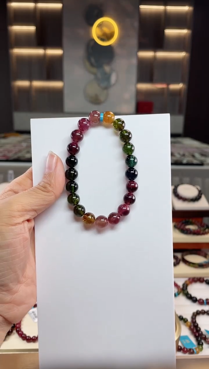 【闪购商品】碧玺单圈手串未镶嵌（多样性发一条）Q   