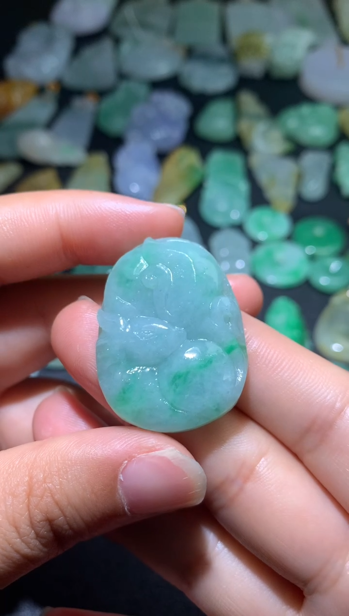 【闪购商品】定制翡翠未镶嵌毛货