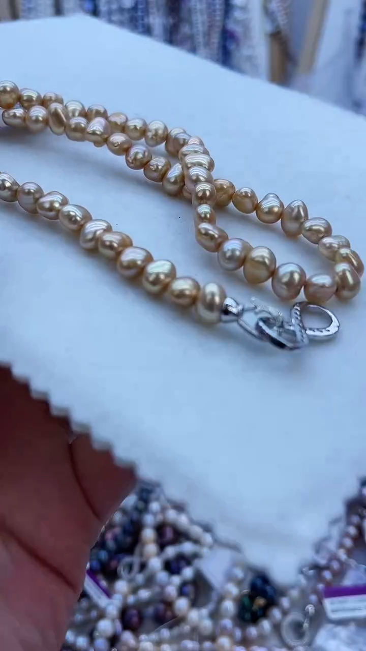 【闪购商品】淡水珍珠项链未镶嵌613