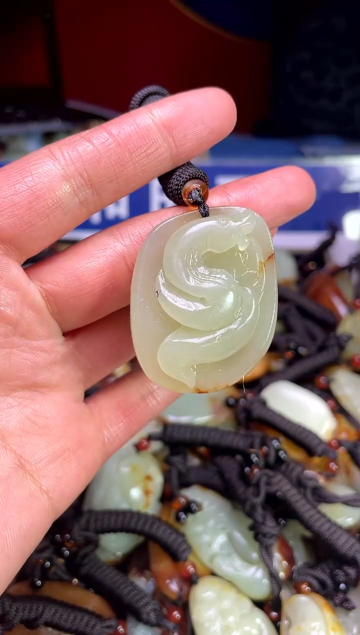 【闪购商品】和田玉颈饰未镶嵌12
