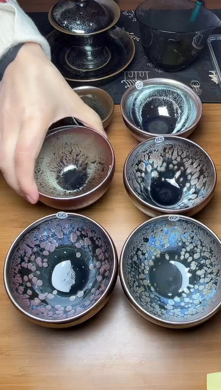 茶盏女匠罗希厚胎单杯