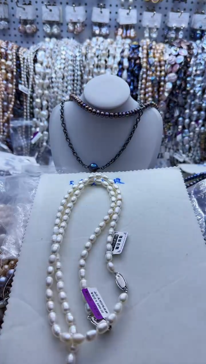【闪购商品】淡水珍珠项链未镶嵌34