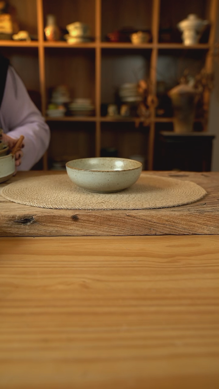 奶奶系列的6英寸罗汉碗1个