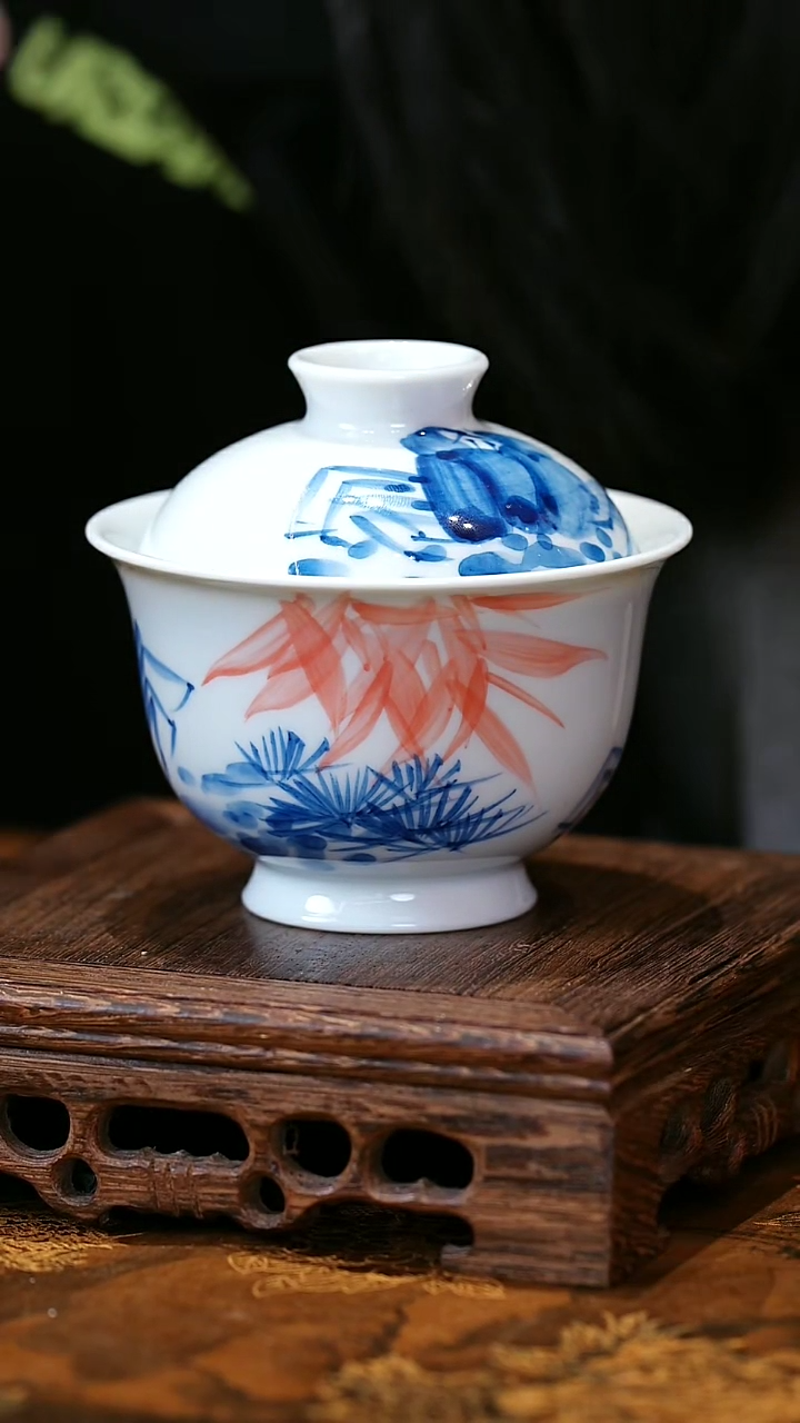 【闪购商品】陶瓷杯子景德镇手工手绘A71