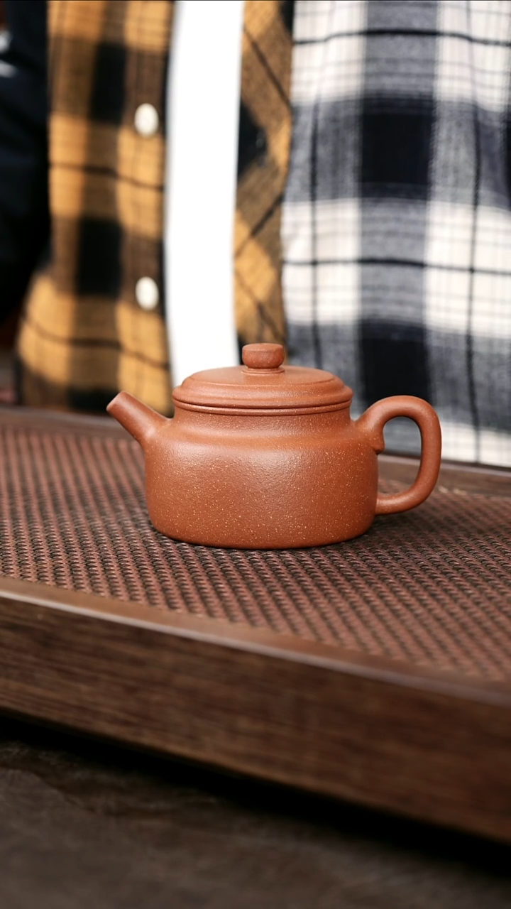 茶壶紫砂红降坡德钟