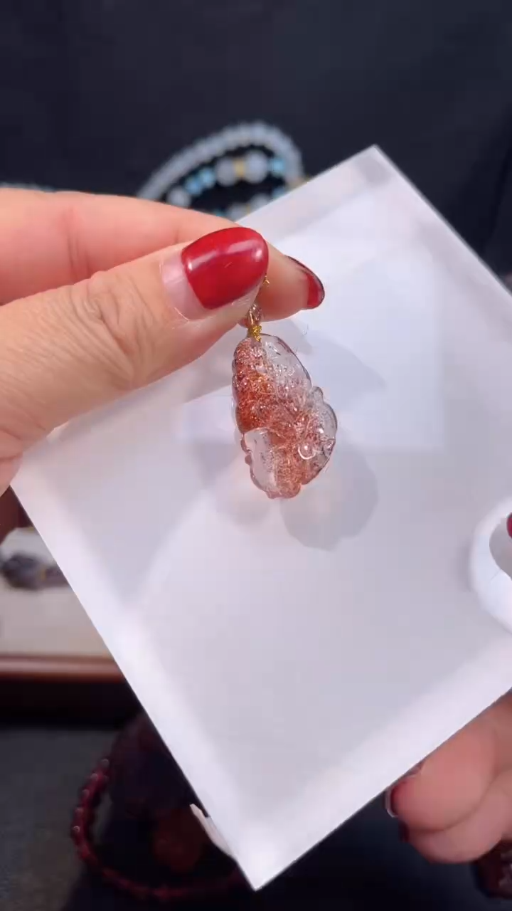 【闪购商品】水晶颈饰未镶嵌【百晶灵儿】天然定制款