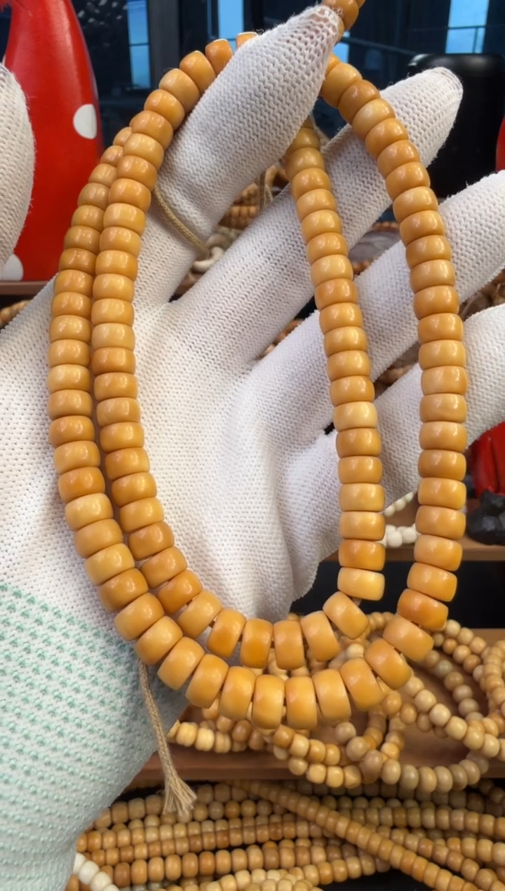 【闪购商品】菩提根/象牙果手串龙菩提脖挂药片卡8*6