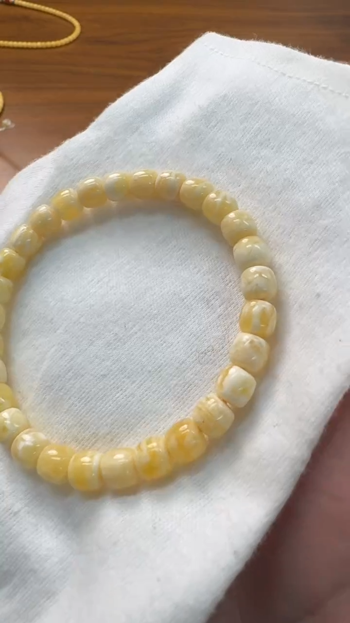 【闪购商品】蜜蜡手链未镶嵌2532/7mm蜜蜡手串