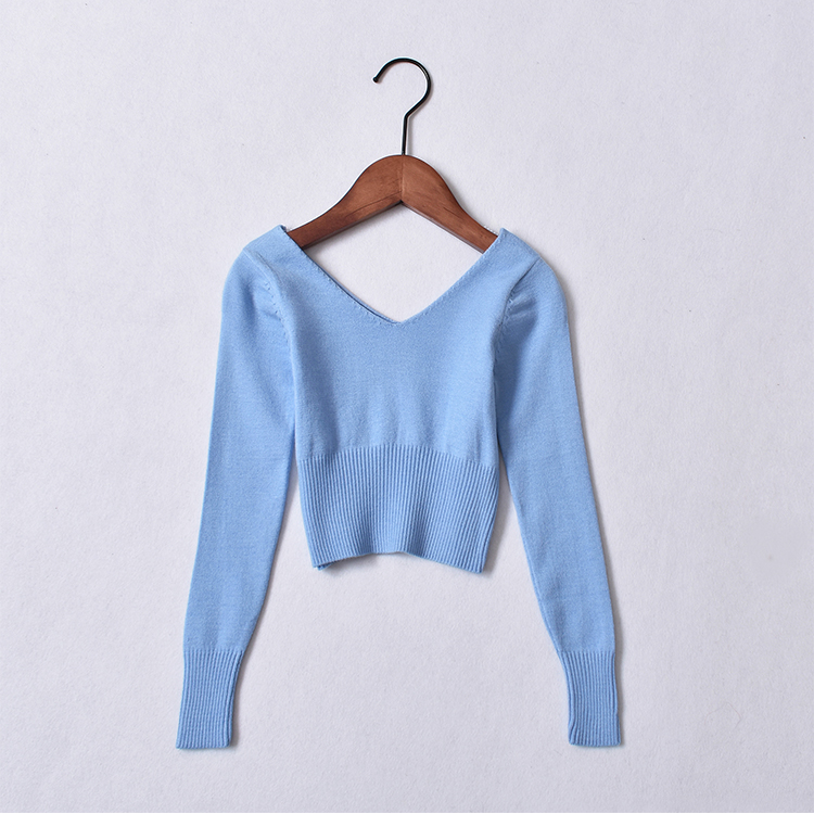 舞蹈毛衣舞蹈披肩针织V领练功小毛衣中国舞服