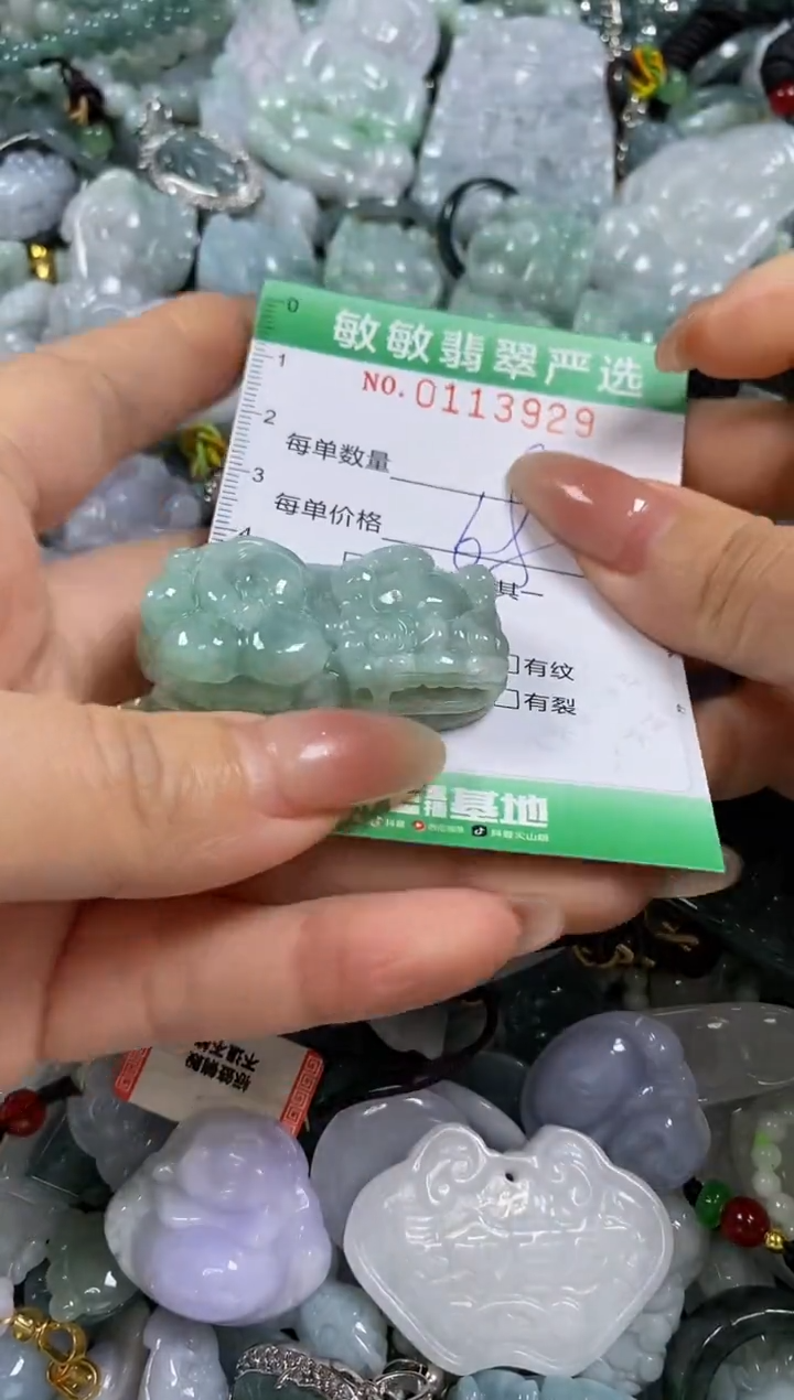 【闪购商品】翡翠颈饰未镶嵌闪购0113929