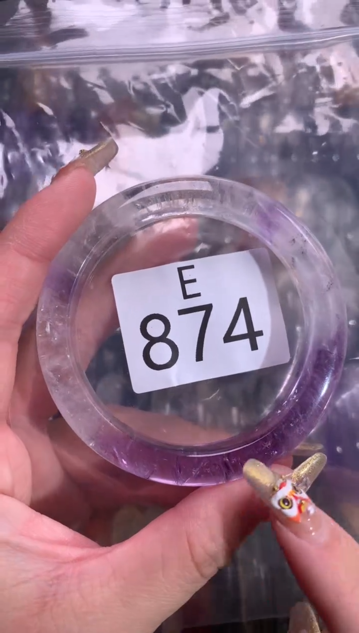 【闪购商品】水晶水晶手镯未镶嵌874-56