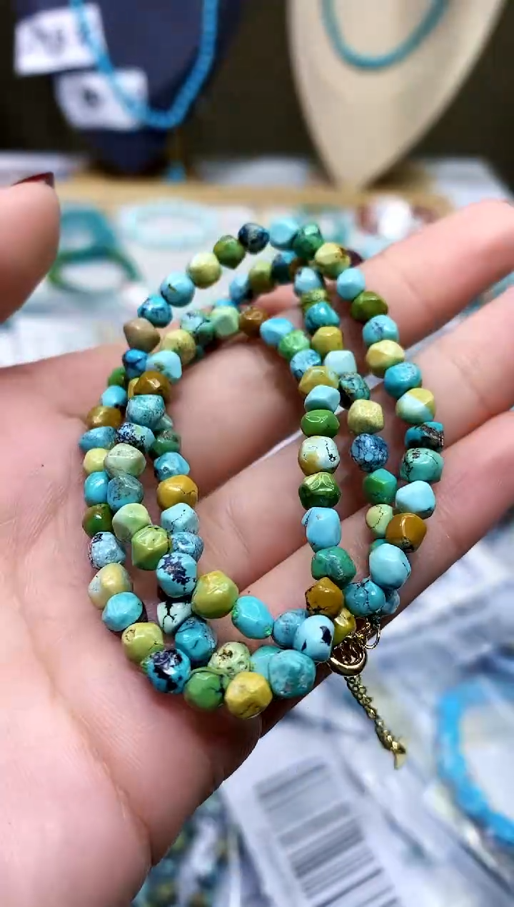 【闪购商品】绿松石项链未镶嵌055