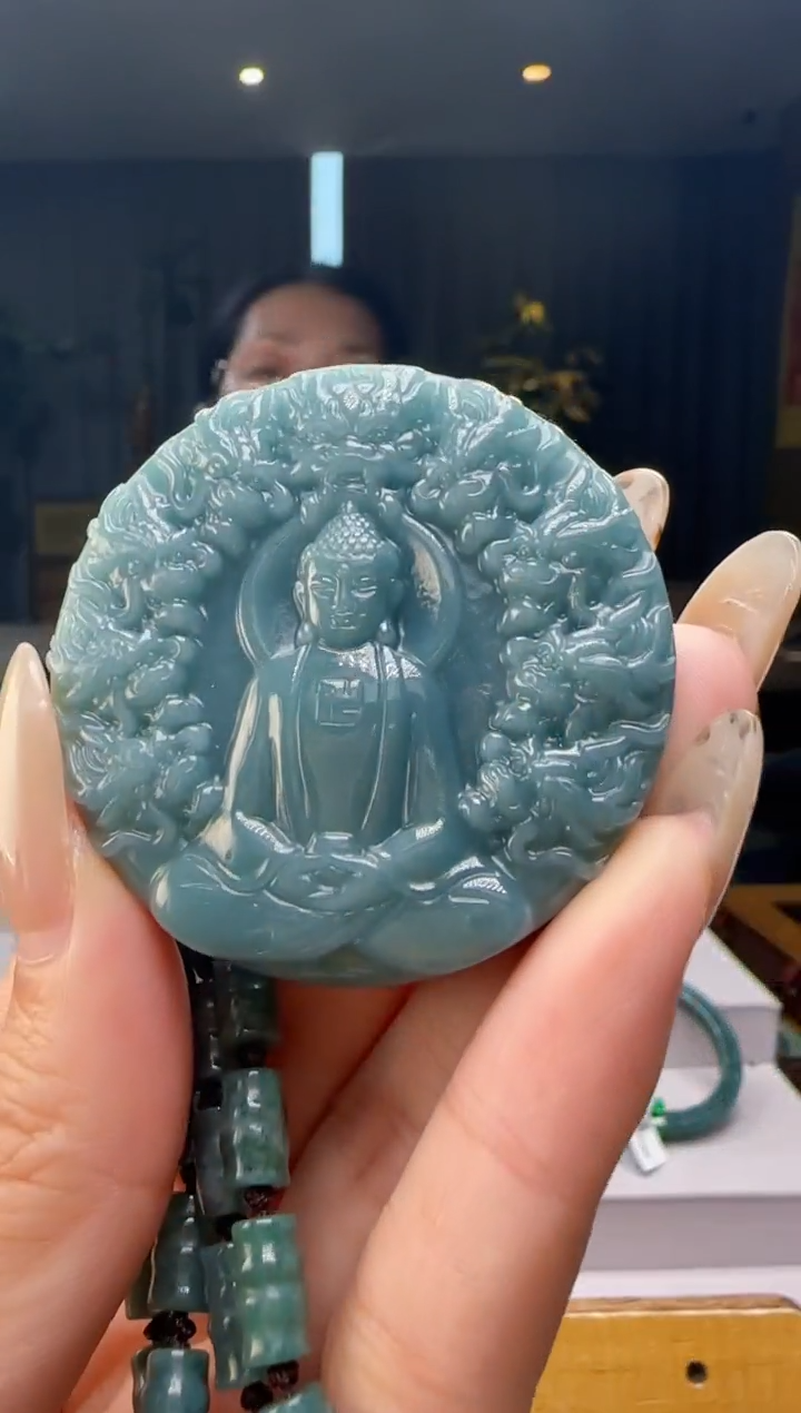 吊坠(赠链)未镶嵌翡翠多样性发其一MM@@60B7J03757