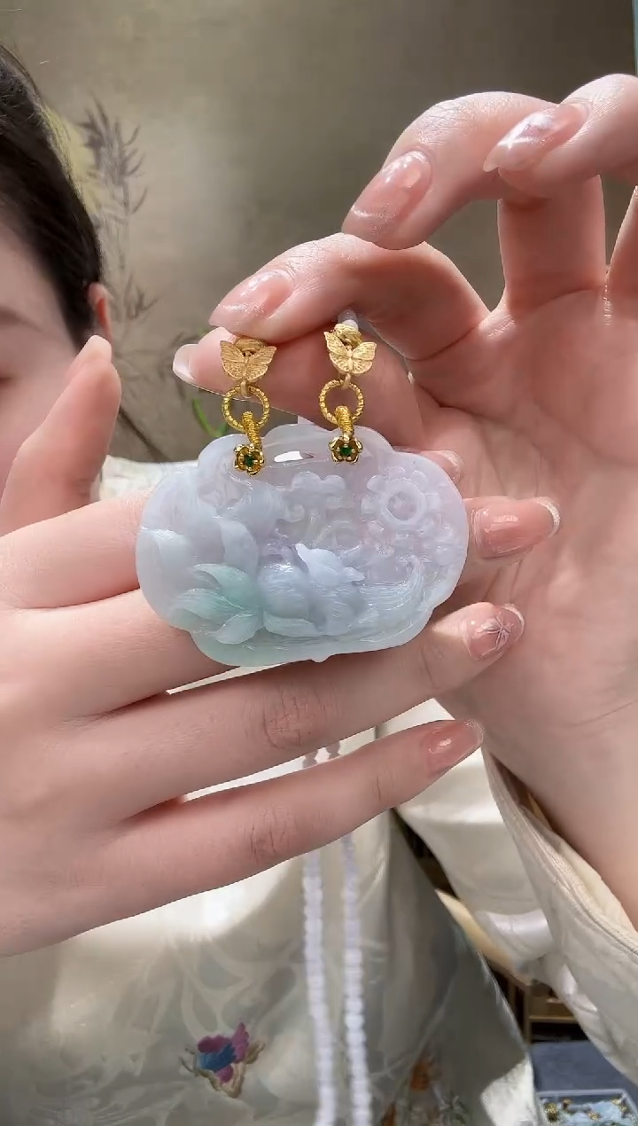 【闪购商品】翡翠颈饰未镶嵌吊坠