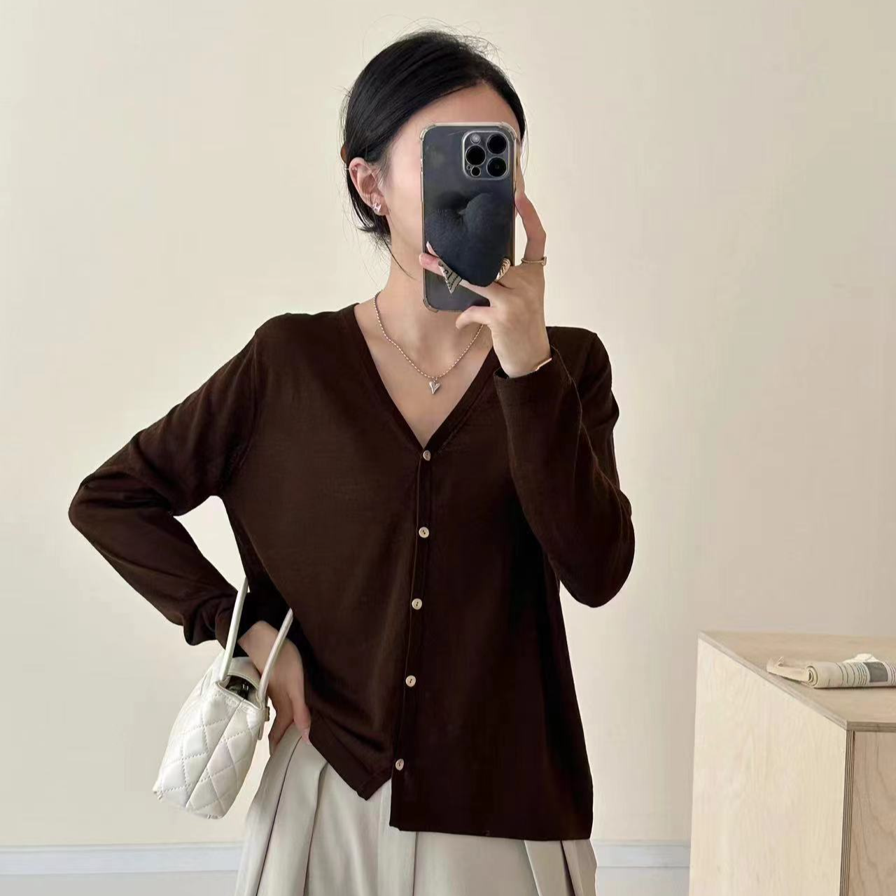 【80支-精致开衫】100扬子纱长袖针织开衫高端系列