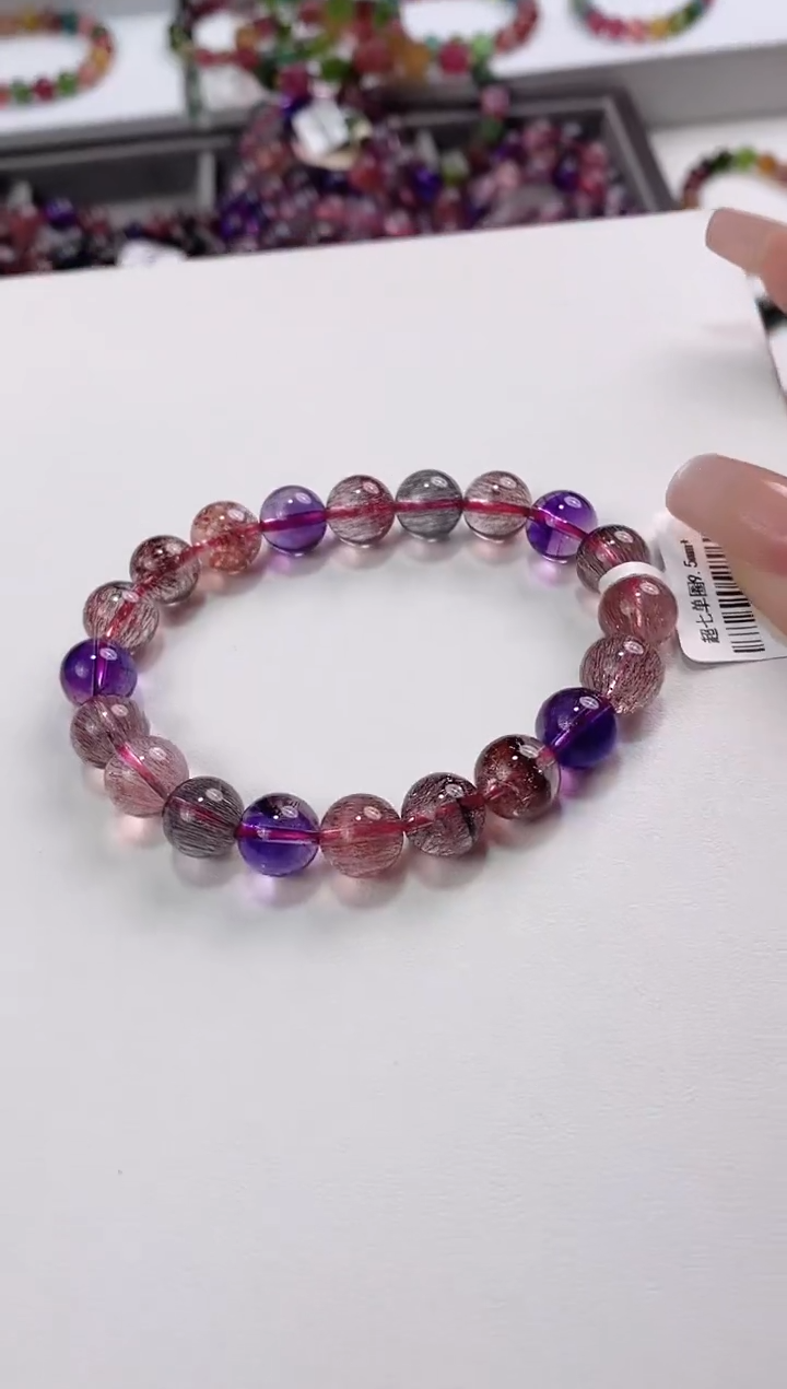 【闪购商品】水晶9.5*超七单圈未镶嵌多人多样性发其一