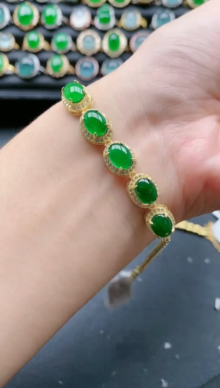 【闪购商品】翡翠戒指银S925镶嵌111111