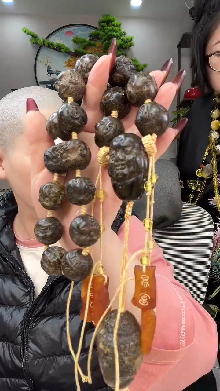 【闪购商品】琥珀颈饰未镶嵌项链