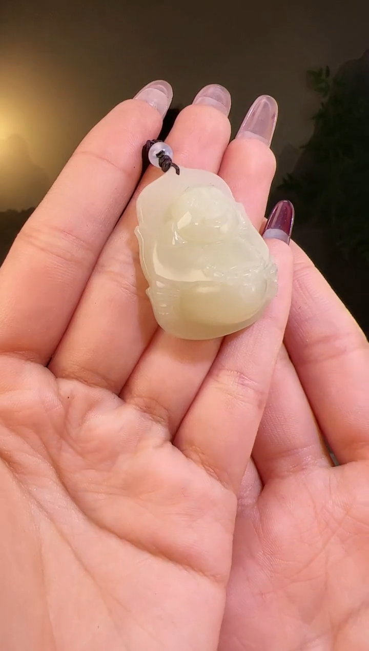 【闪购商品】和田玉颈饰未镶嵌随型1635