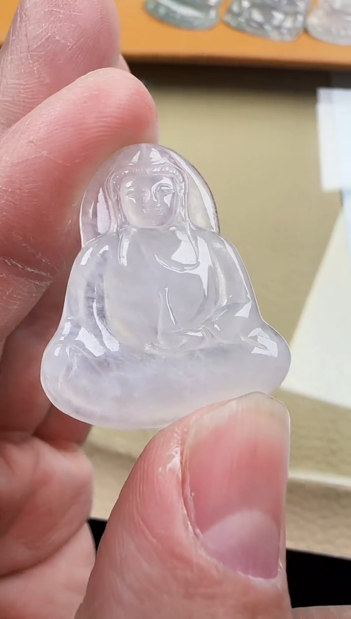 【闪购商品】翡翠颈饰未镶嵌缅甸天然翡翠